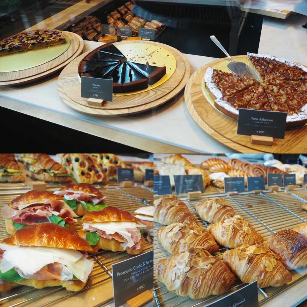 STARBUCKS RESERVE ROASTERY TOKYOで食べることができるパンやケーキ